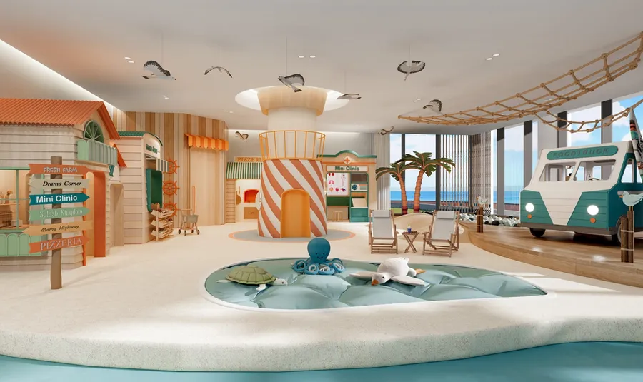 Kids Play Area at Costa Mare.