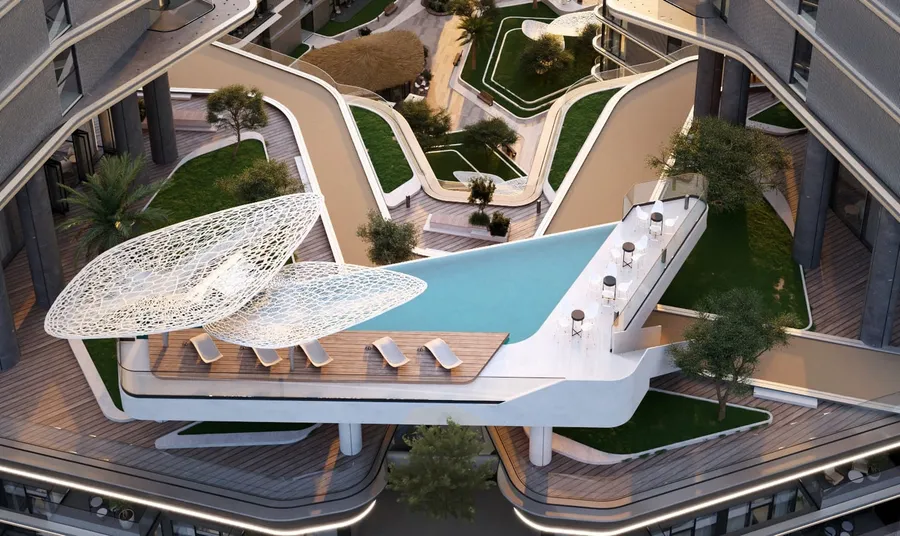 Horizon Pool at Costa Mare.