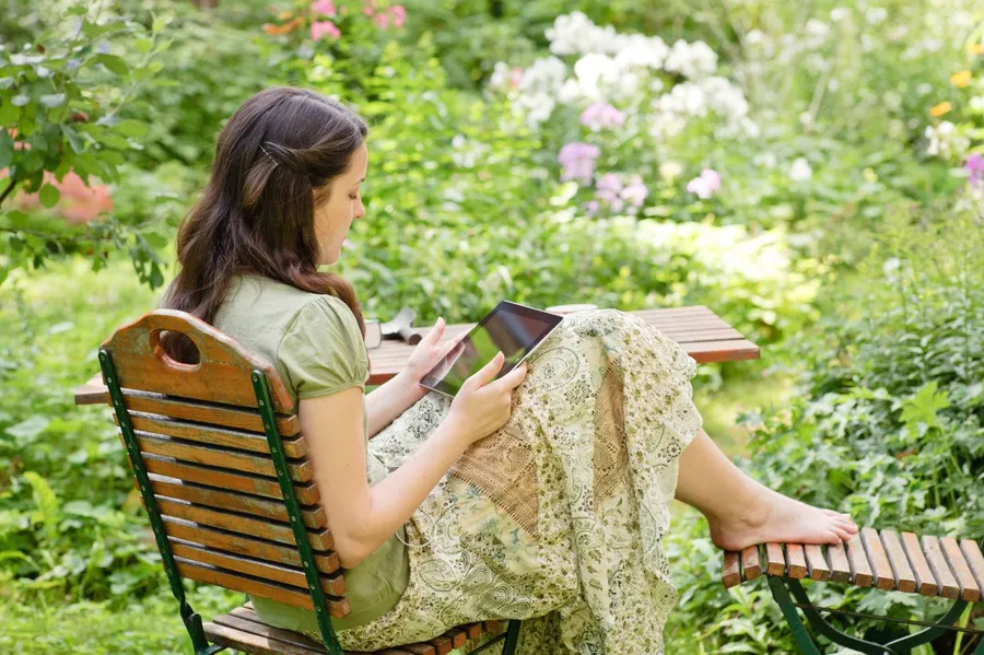 Reading Garden at Belgravia Gardens.