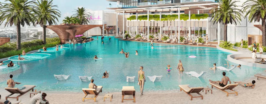 Beach Pool at Mercer House.