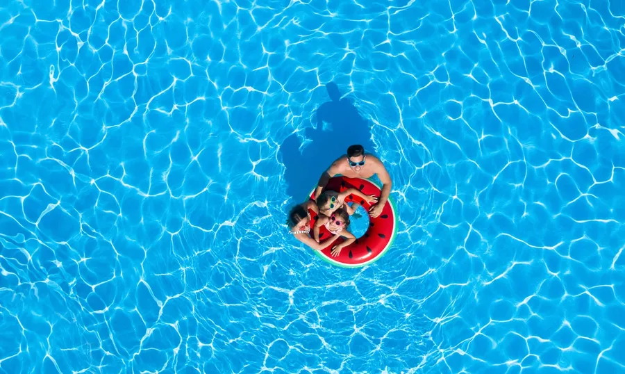 Swimming Pool at Mercer House.