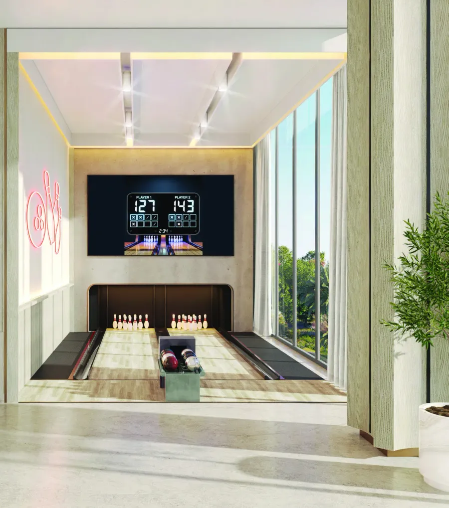 Bowling Alleys at Everly Place.