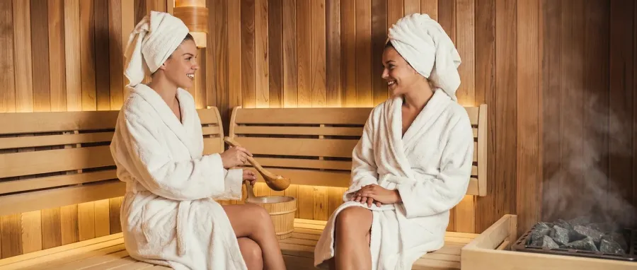 Sauna & Chromatherapy at Everly Place.