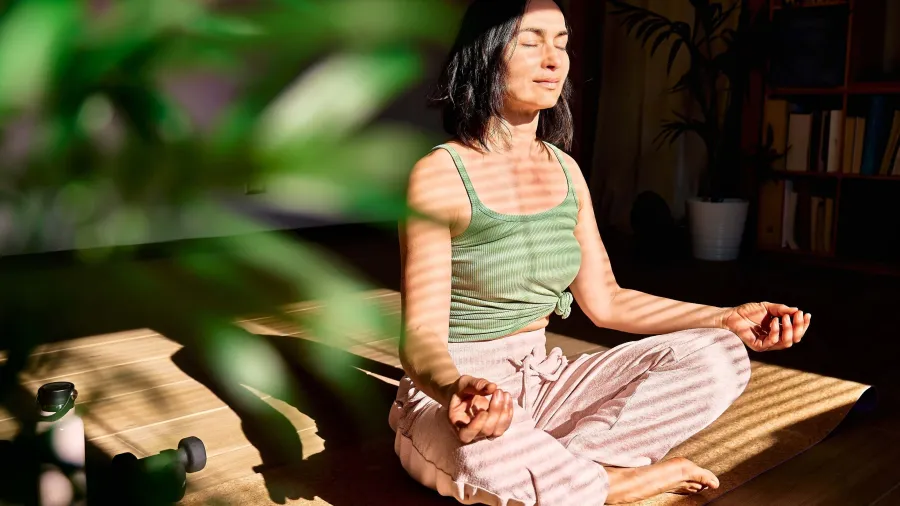 Indoor & Outdoor Yoga Area at Golf Vale.