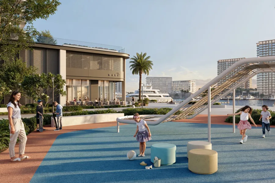 Outdoor Kids’ Play Area at Fior 1.