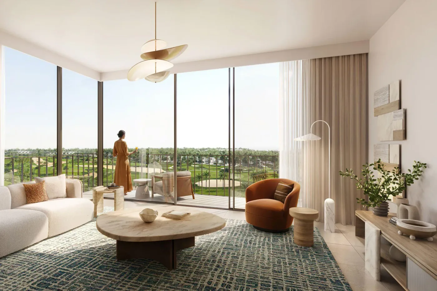 Interior render at Grove Ridge.