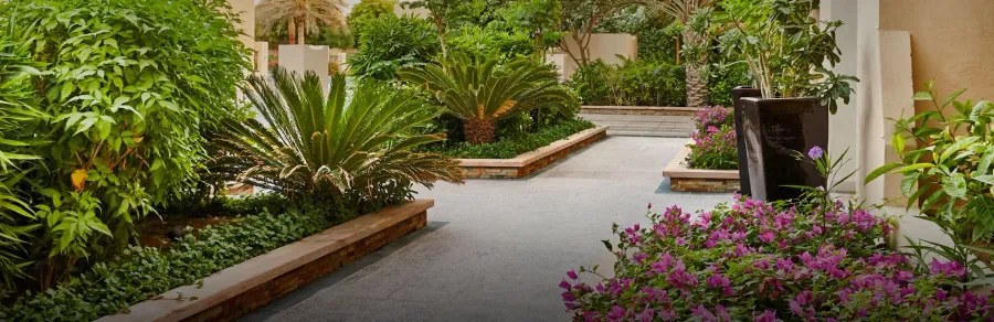 Garden Area at Avarra by Palace.