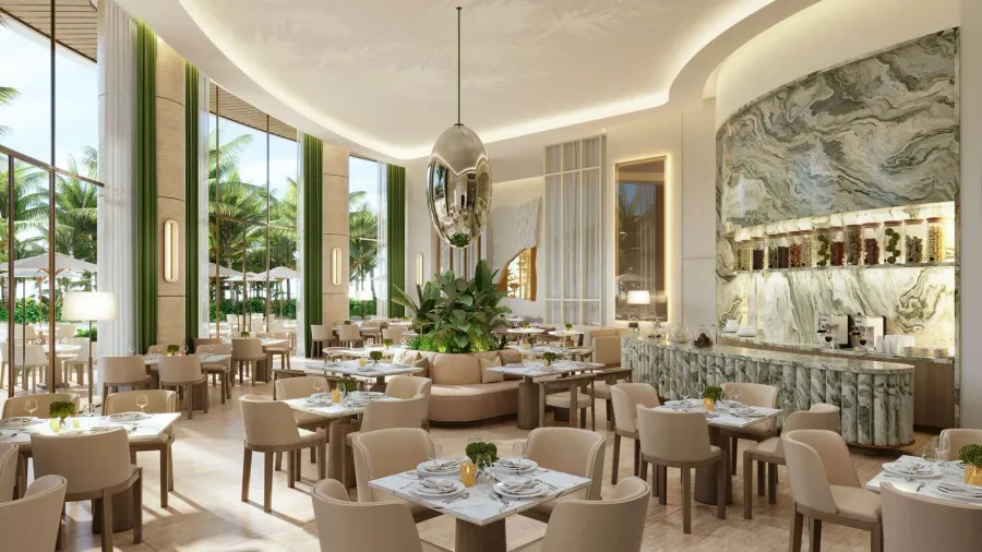 Specialty Restaurants & Bars at The Residences at The Dubai Beach EDITION.