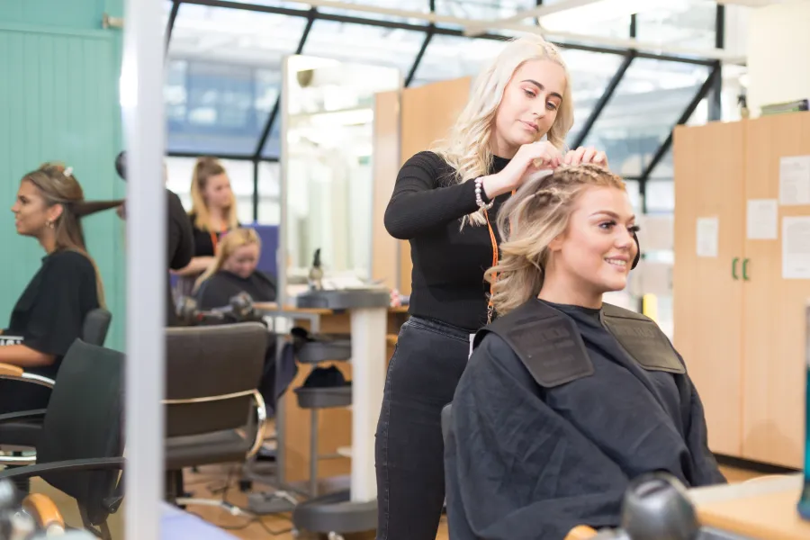 Hairdressing Facilities at Dubai Harbour Residence.