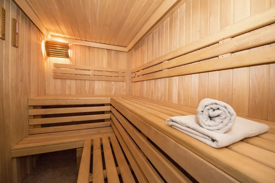 Sauna And Steam at Dubai Harbour Residence.