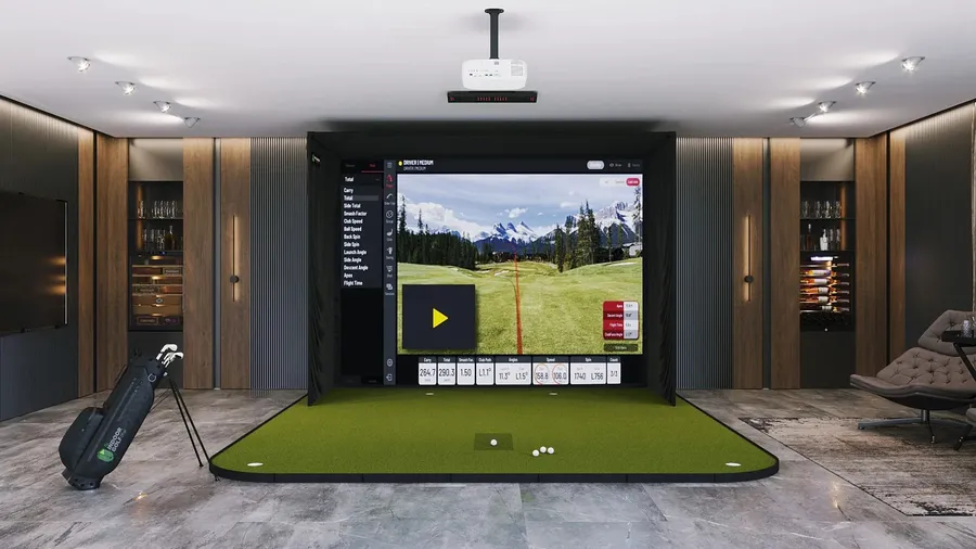 Golf Simulator at Four Seasons Private Residences DIFC.