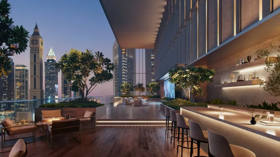 Exclusive Lounge Areas at Jumeirah Residences Emirates Towers.