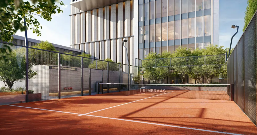 Paddle Court at Jumeirah Residences Emirates Towers.