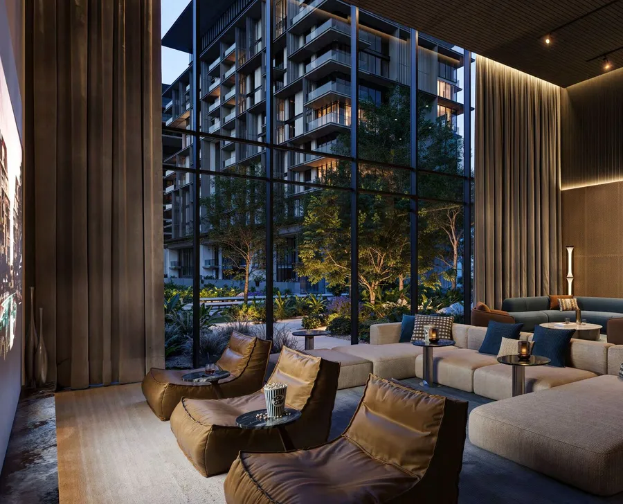 Indoor Cinema Room at City Walk Crestlane.