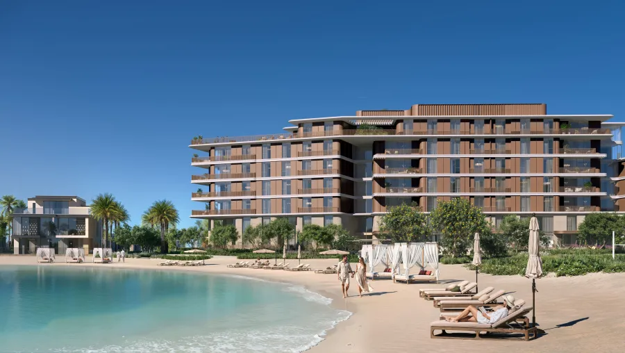 Beach Lounge at Palm Central Private Residences Phase 2.