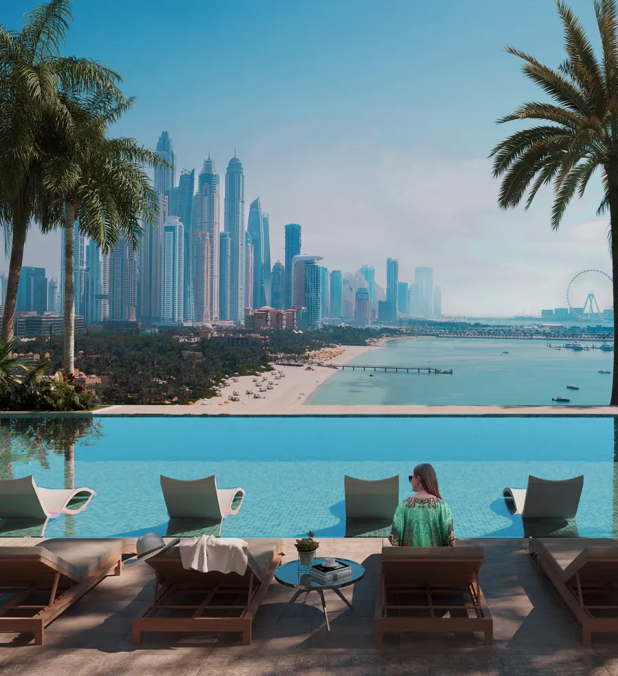Swimming Pool (Kids & Adult) at Palm Beach Tower 3.