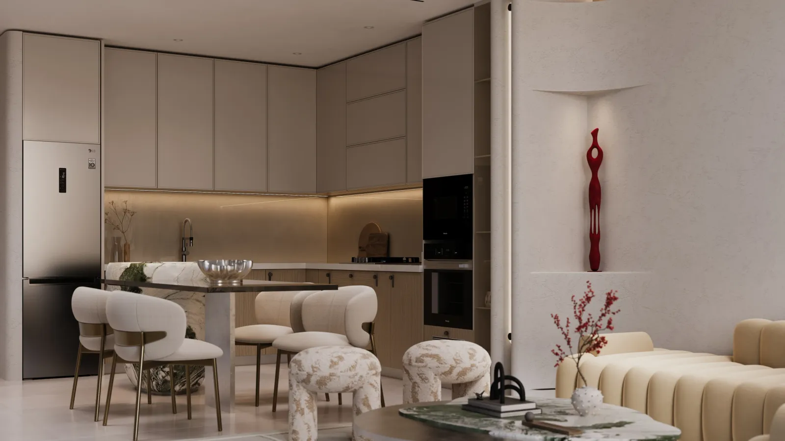 Samana Boulevard Heights, Dubai Land Residence Complex · render 2