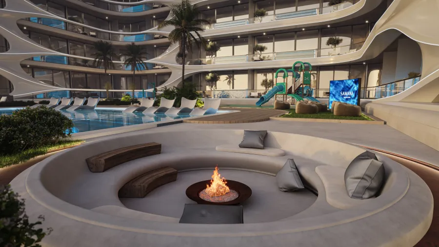 BonFire at Samana Boulevard Heights.