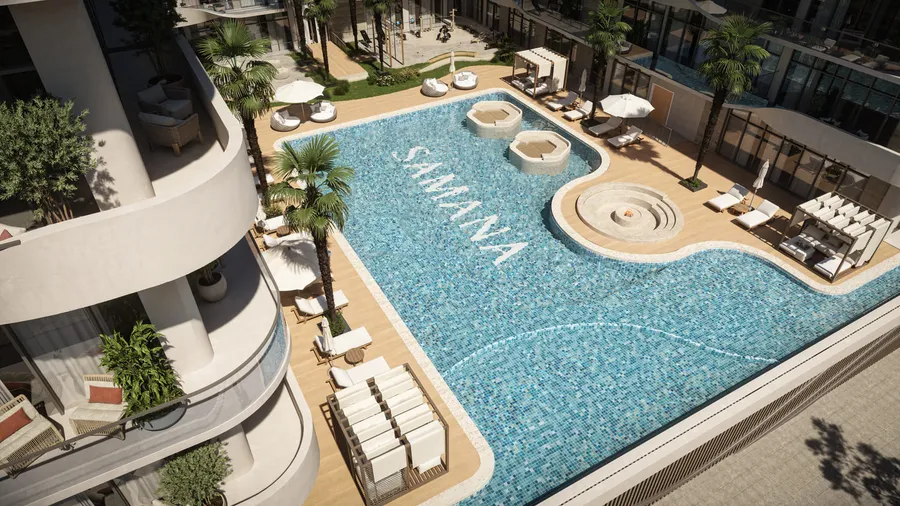 Outdoor Swimming Pool at Samana Hills South 3.