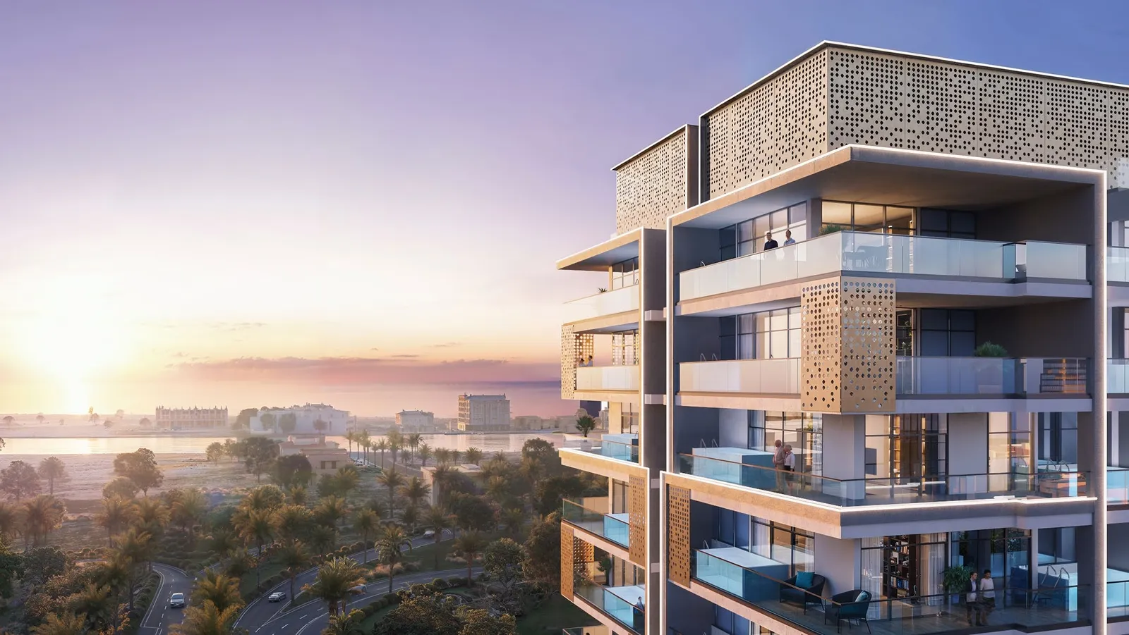 Ocean Crest, Dubai Islands · render 3