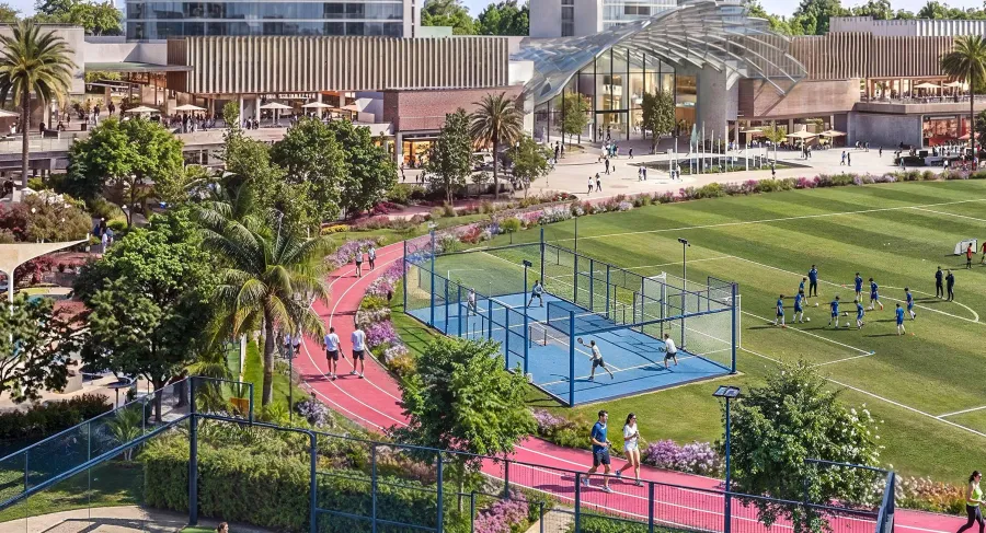 Open-air Training Spaces at The Woods at Sobha Sanctuary.