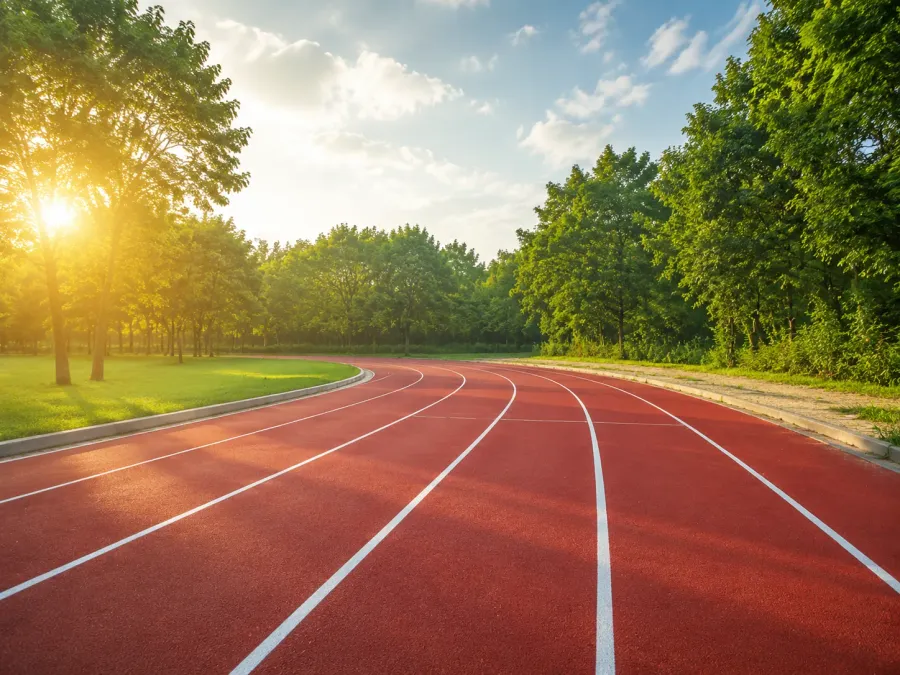Jogging Track at The Pinnacle at Sobha Central.