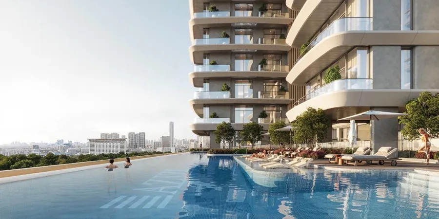 Swimming Pools at Azizi David.