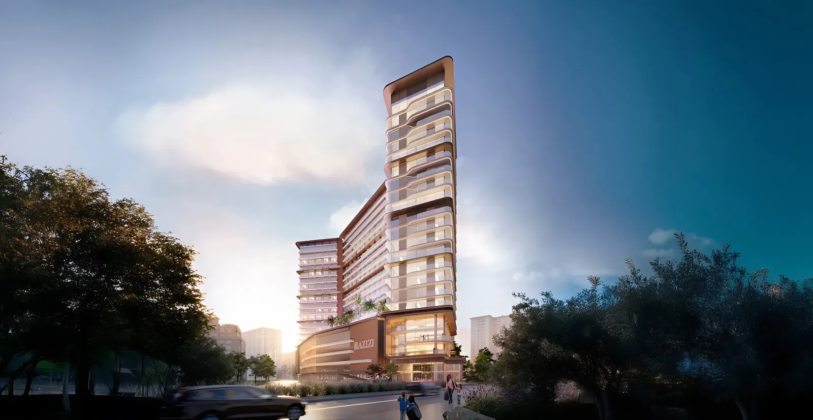 Azizi Abraham, Jebel Ali · render 1