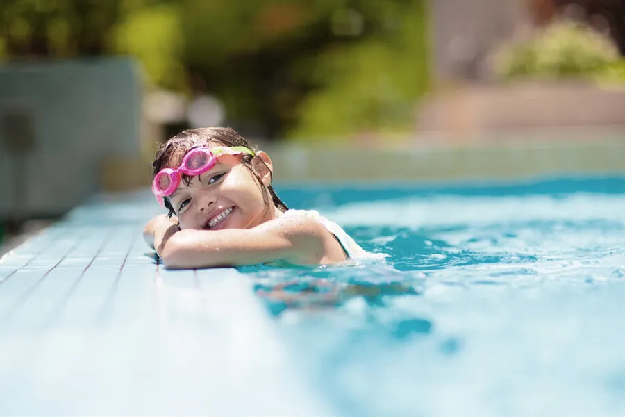 Adults' & Kids' Swimming Pools at Azizi Abraham.
