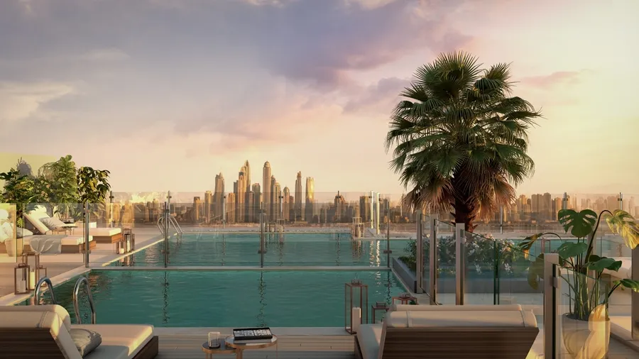 Adults & Kids Separate Pools at Azizi Amir.