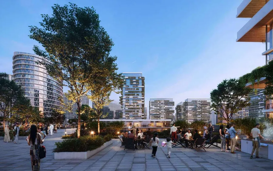 Bbq Areas at Azizi Milan.
