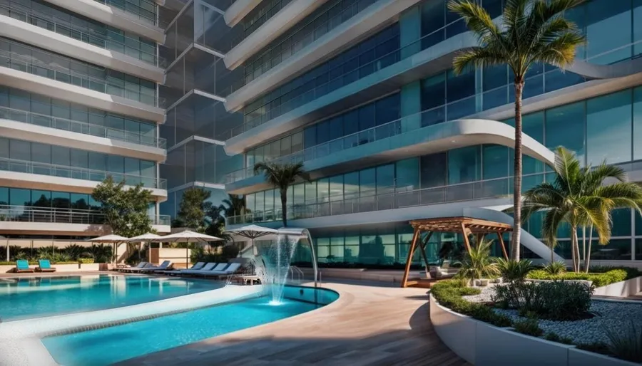 Swimming Pool, Saunas & Jacuzzies In Every Building at Azizi Milan.