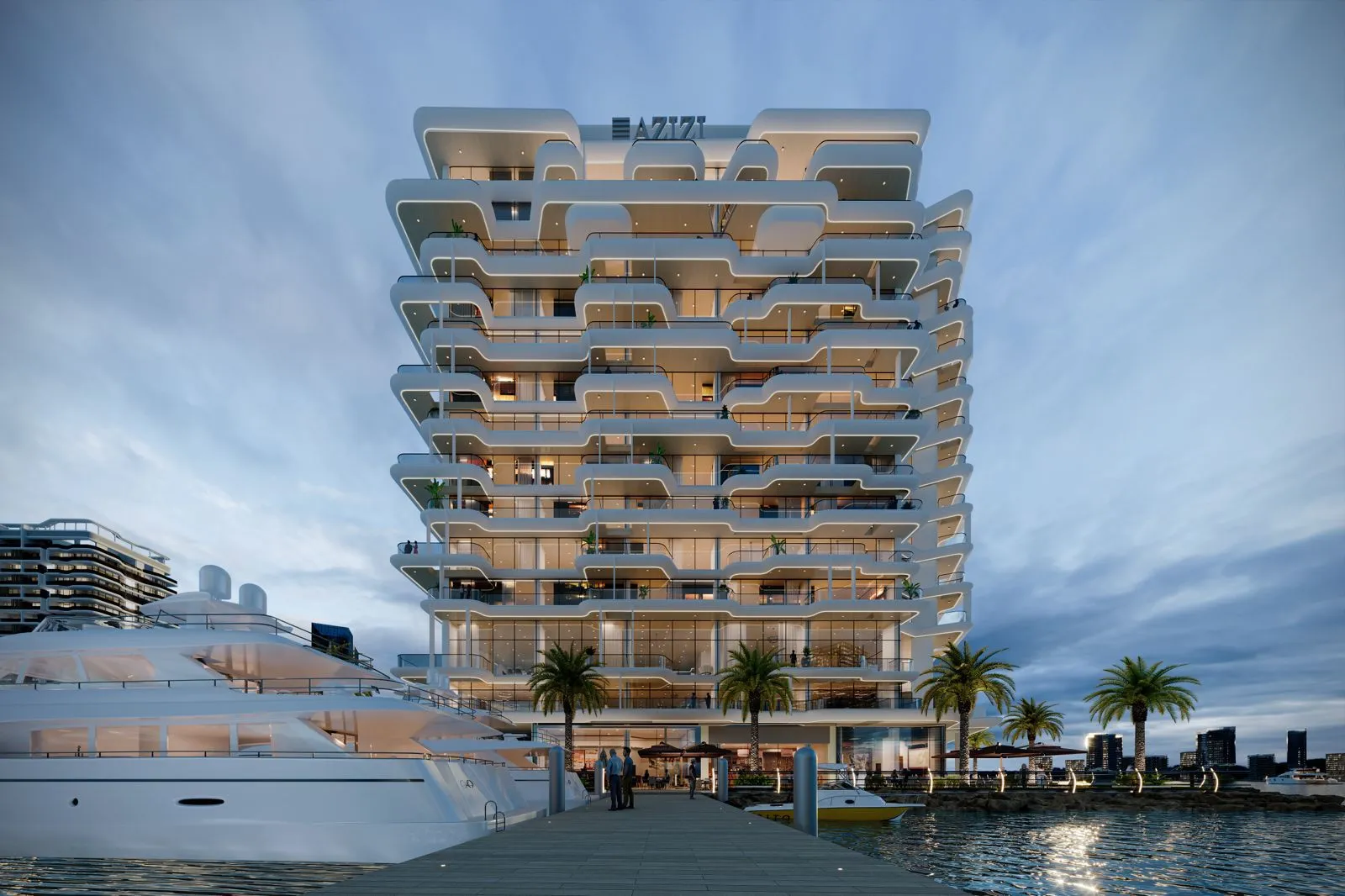 Azizi Wasel, Dubai Islands · render 3