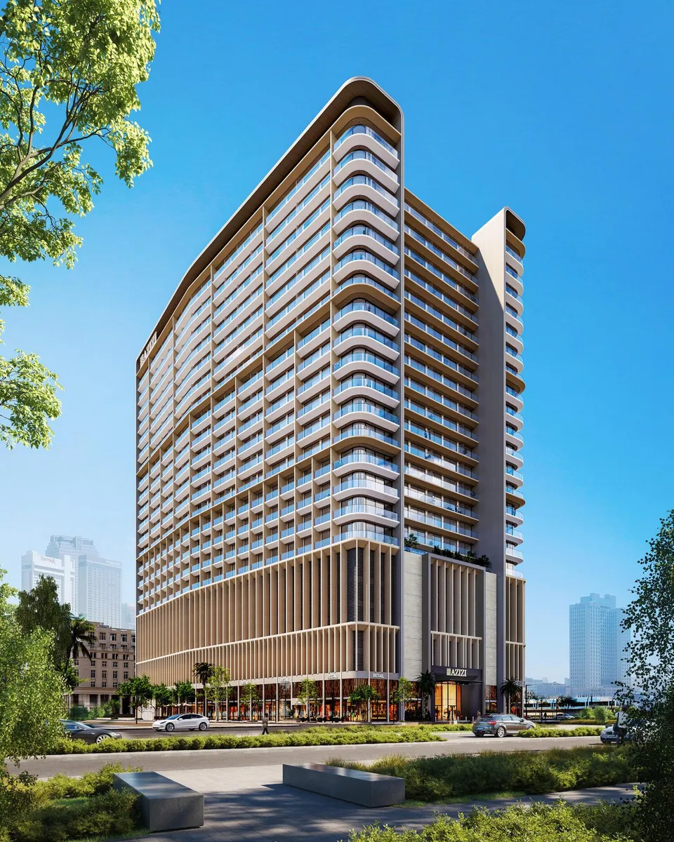 Azizi Arian, Downtown Jebel Ali · render 3