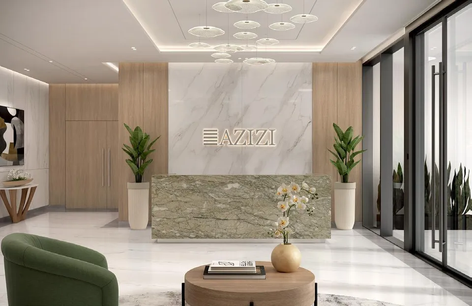 Azizi Arian, Downtown Jebel Ali · render 4