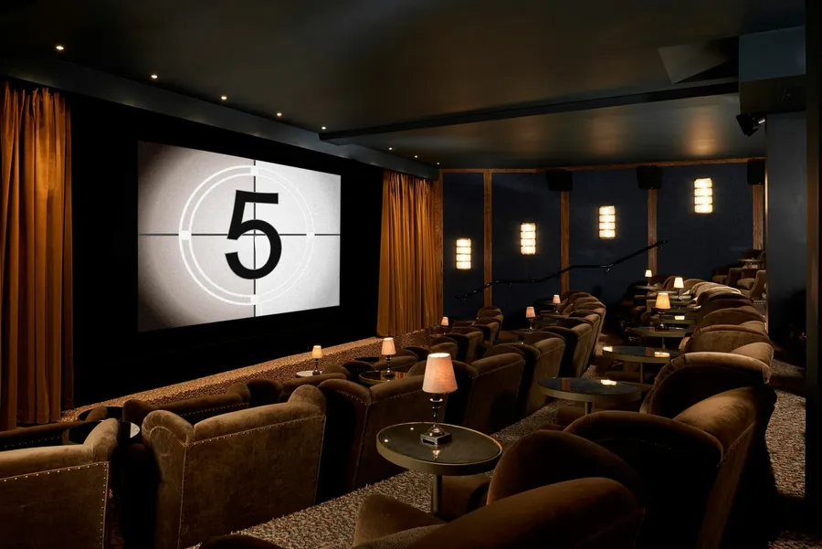 Cinema at Azizi Arian.