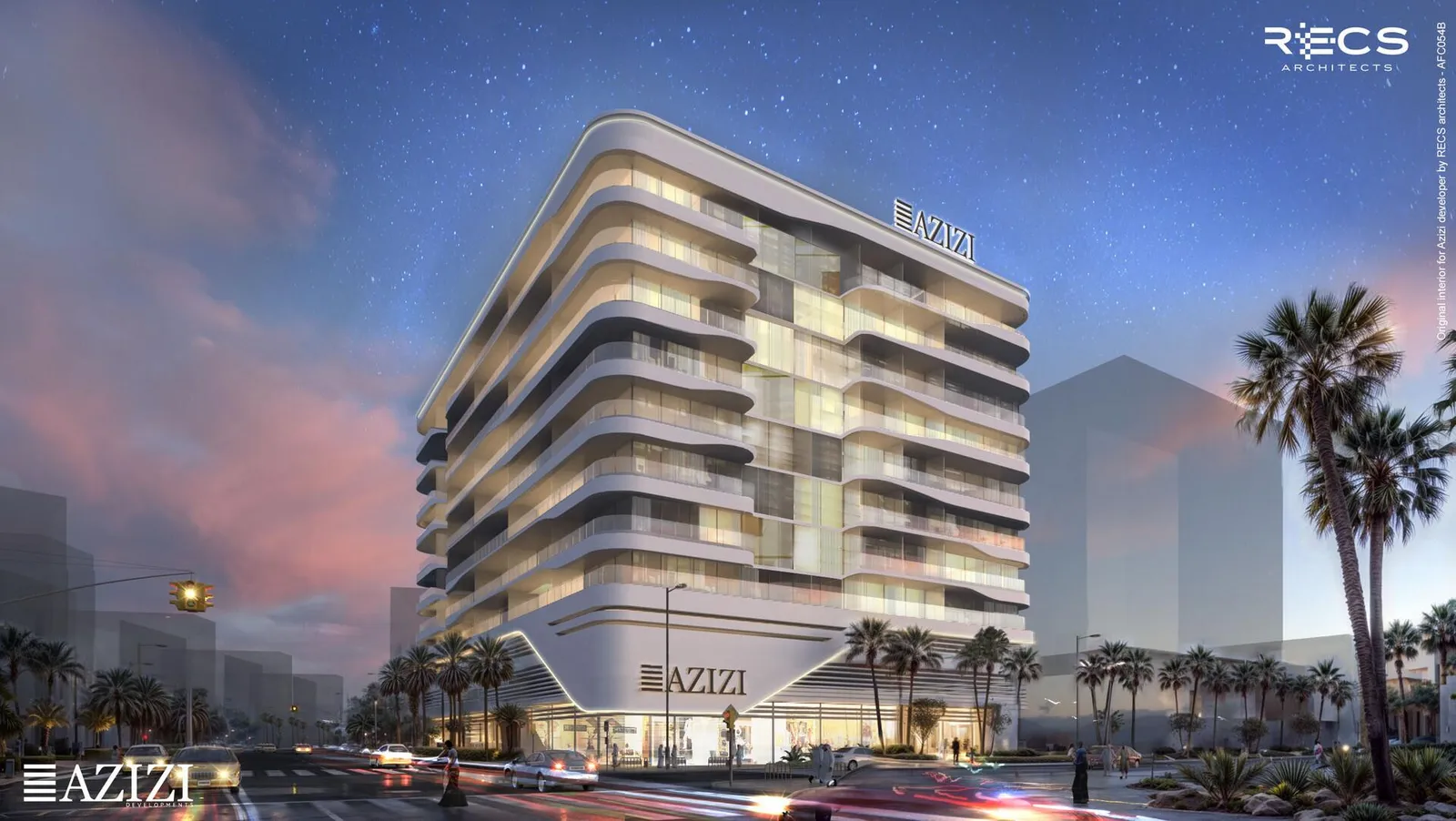 Azizi Raffi, Al Furjan · render 3
