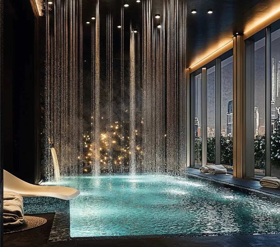 Swimming Pool at Azizi Raffi.