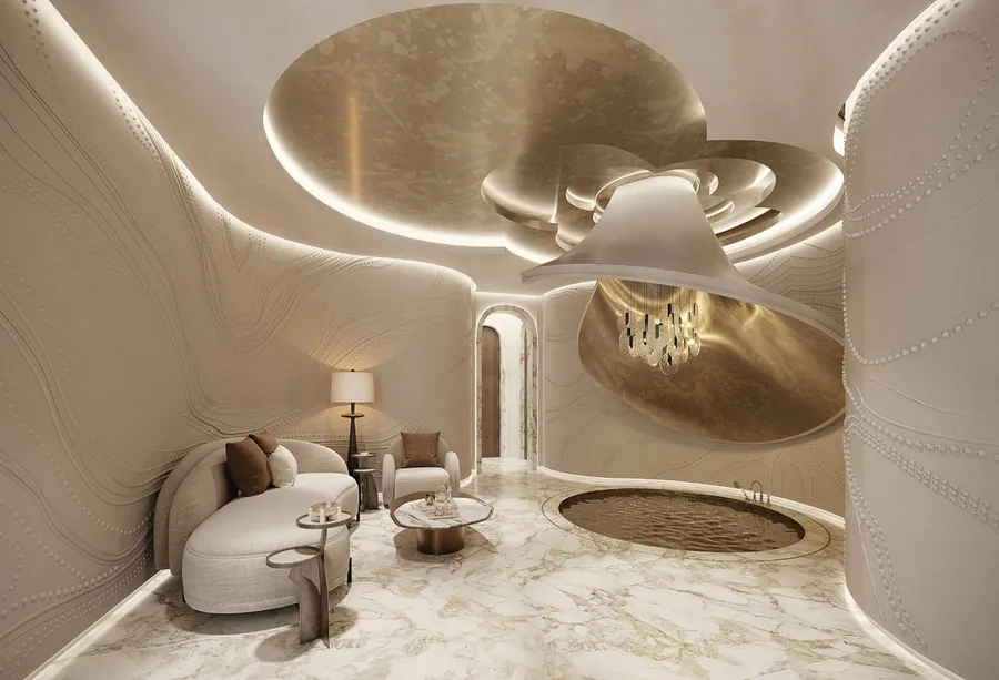 State-Of-The-Art Jacuzzi And Turkish Hammam at Monaco Mansions.