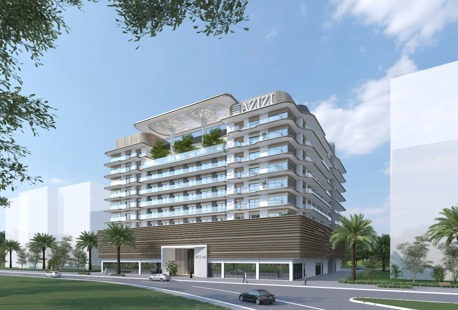 Azizi Jewel, Al Furjan · render 3