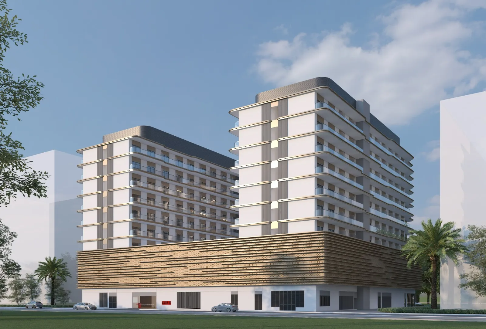 Azizi Jewel, Al Furjan · render 5