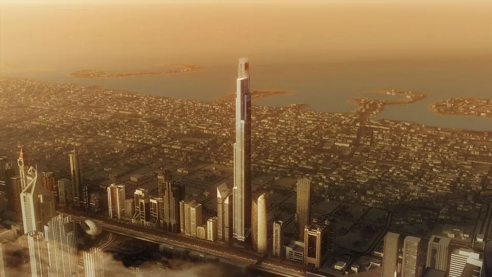 Burj Azizi, Sheikh Zayed Road · render 3