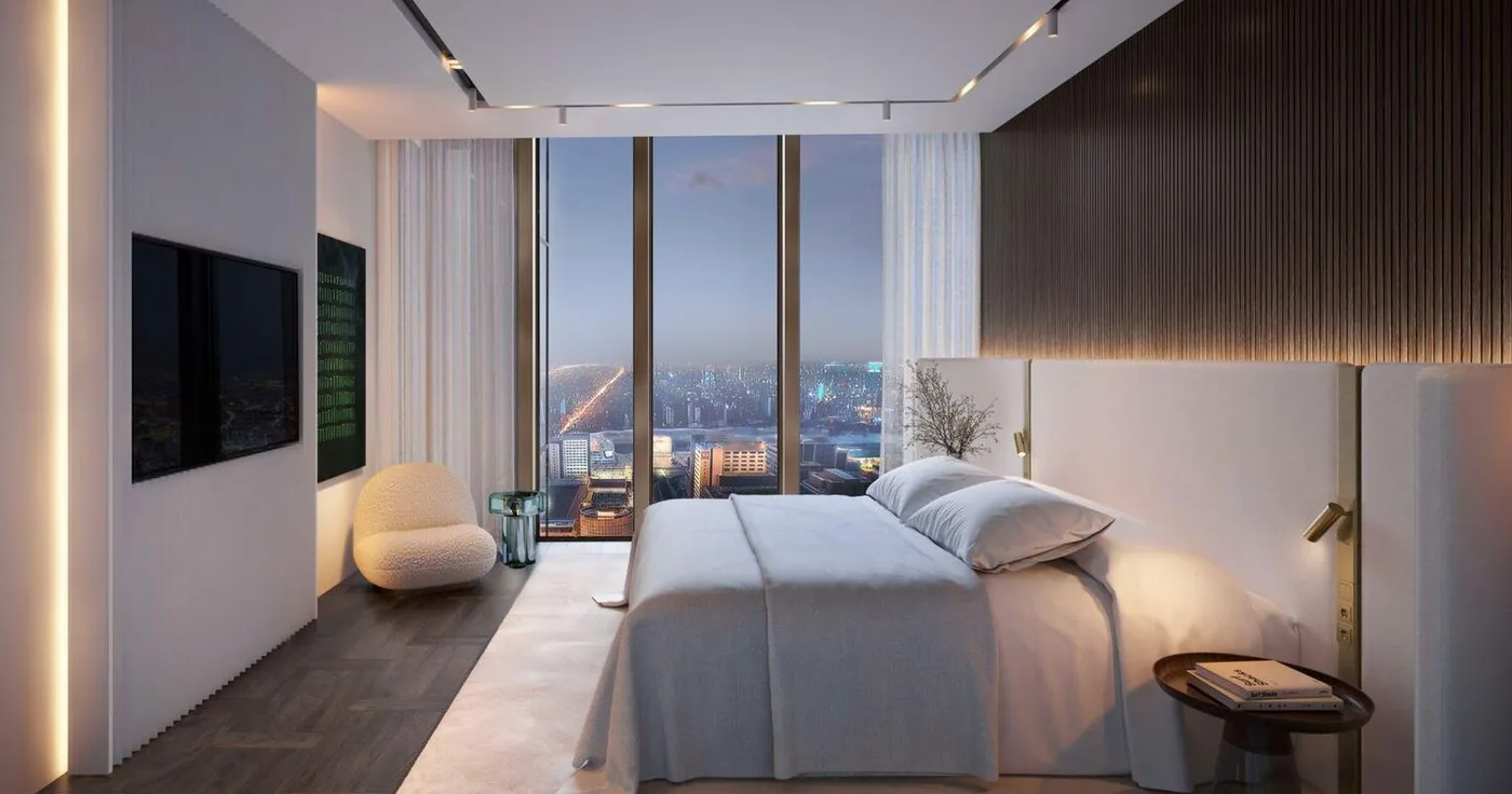 Interior render at Burj Azizi.
