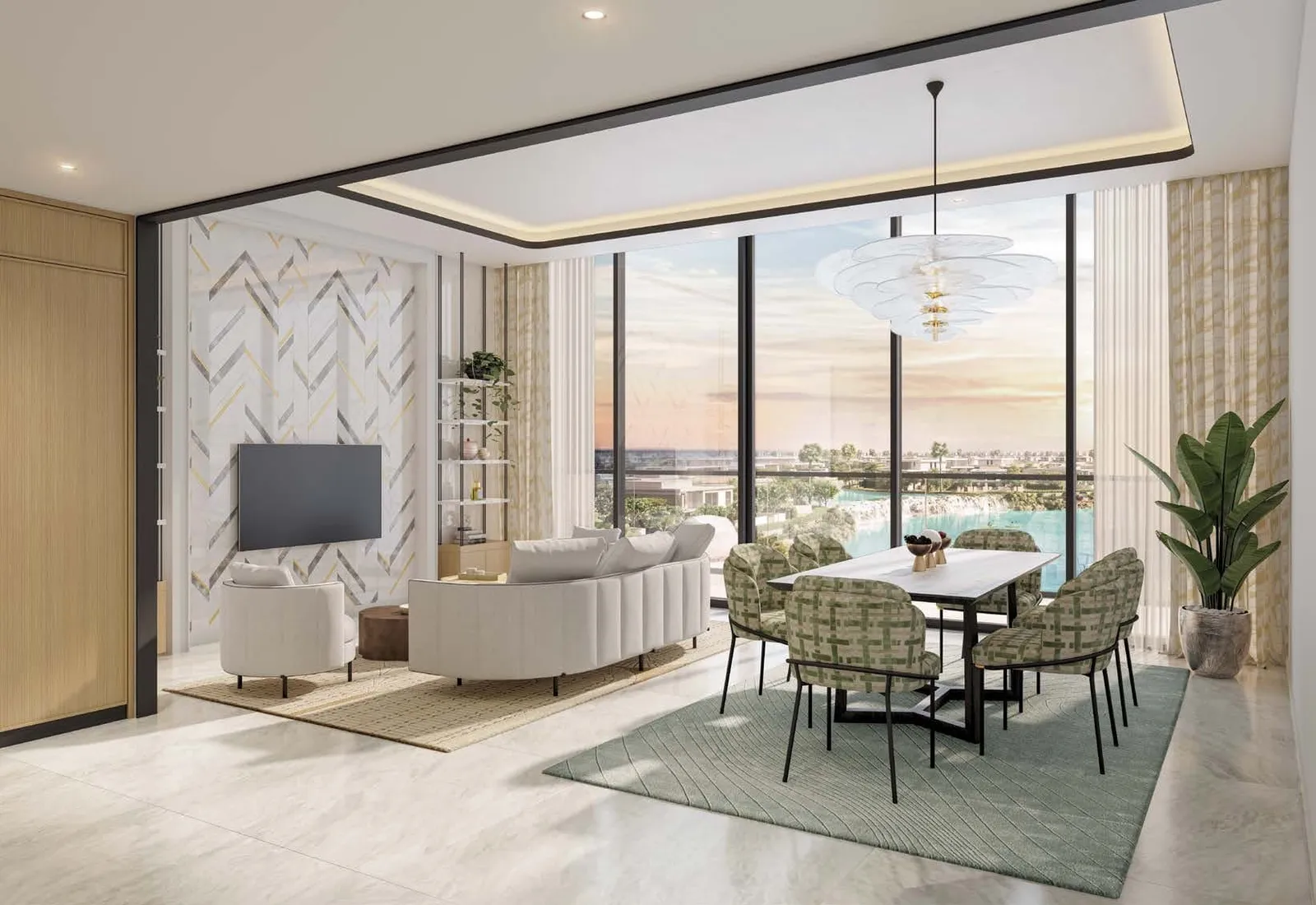 Azizi Venice , Dubai South · render 2
