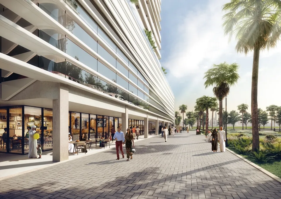Creek Views 3, Dubai Healthcare City · render 3