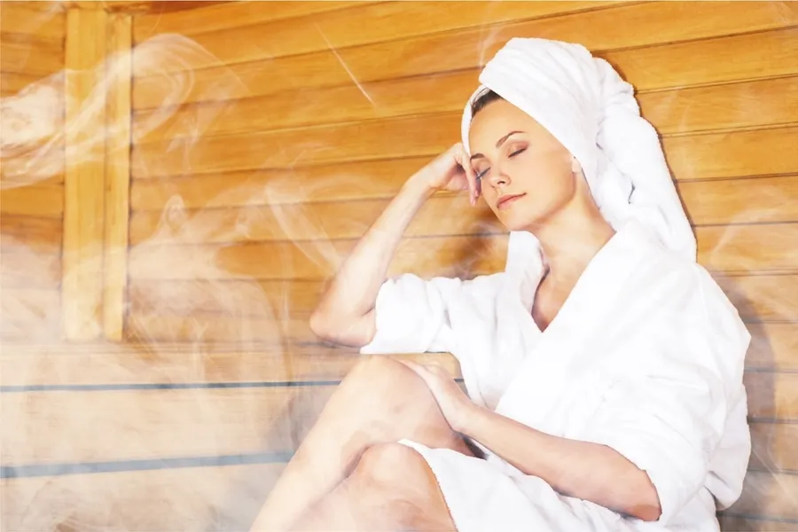 Sauna & Steam Rooms at Creek Views 3.