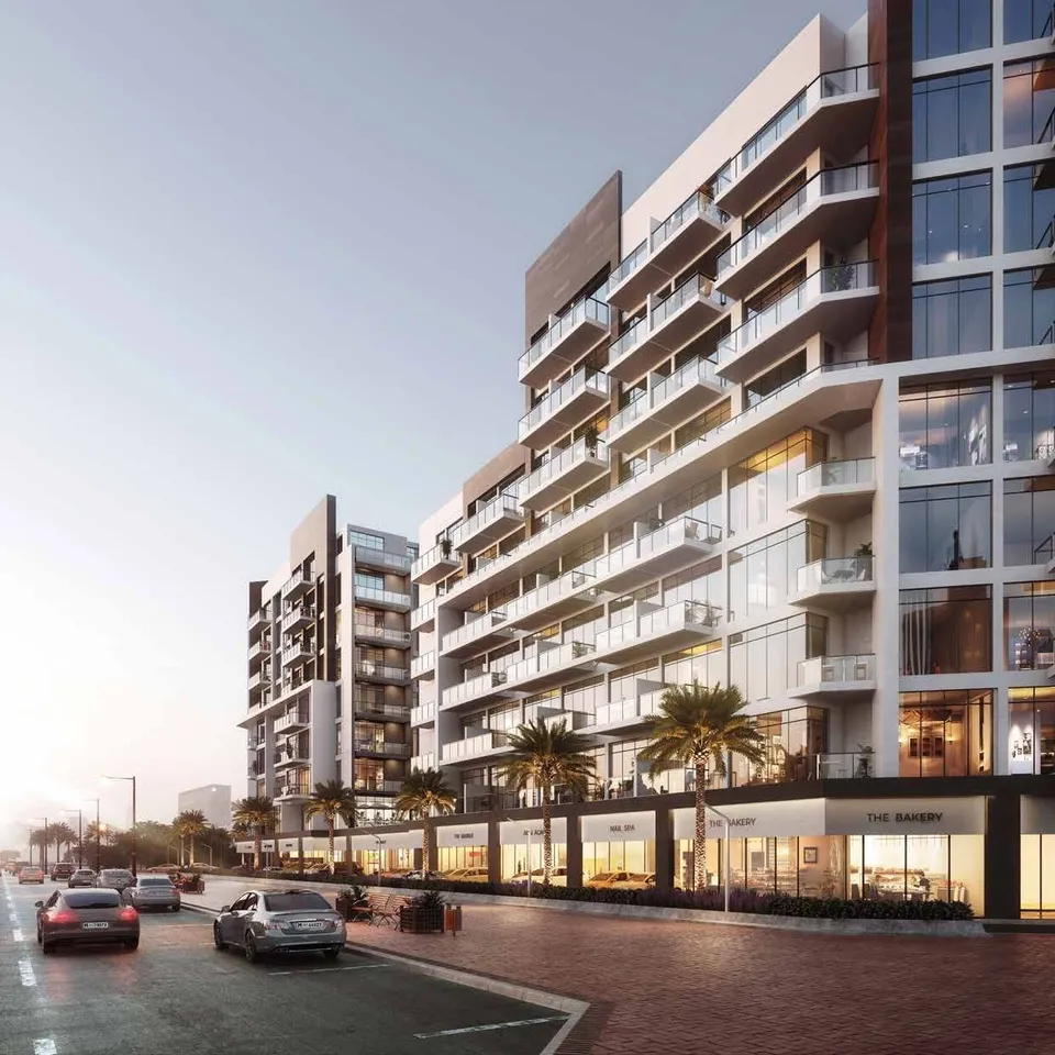 Beach Oasis 1 and 2, Dubai Studio City · render 1