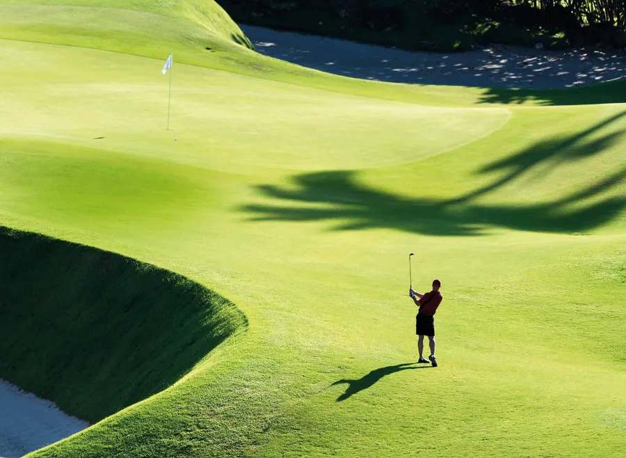 Golf Court at Beach Oasis 1 and 2.