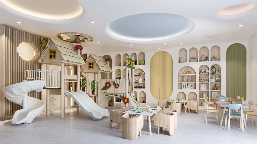 Kids Play Area at Riviera Rêve.
