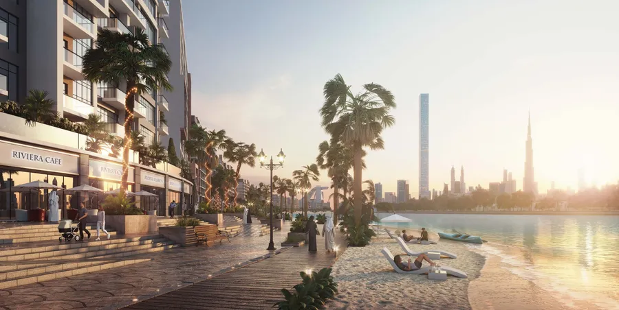 Beachfront Areas at Riviera Rêve.